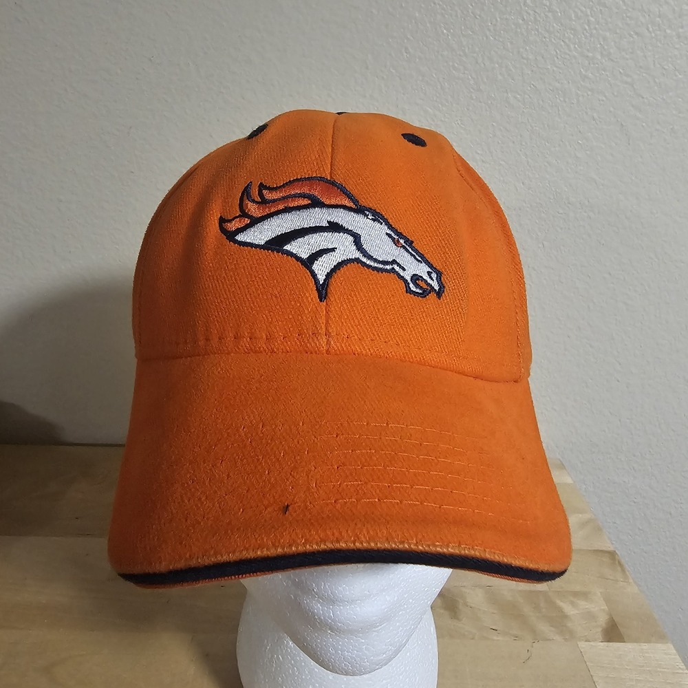 Denver Broncos NFL Orange & Blue Team Hat Adjustable/ One Size Fits All